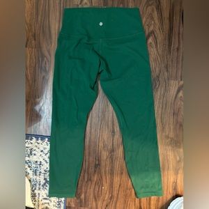 Lululemon green leggings